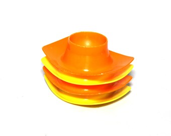 Four Vintage Egg Cups - 70s