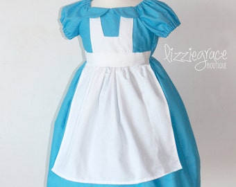 Alice in Wonderland Dress Alice in Wonderland Costume Alice