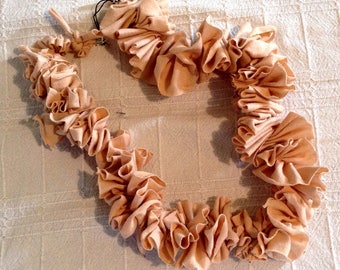 nude color necklace