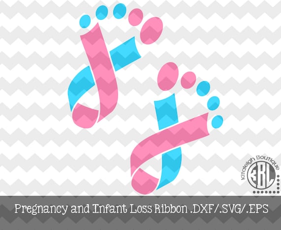 Download Pregnancy and Infant Loss Awareness Ribbon .DXF/.SVG/.EPS