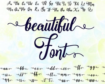 cursive fonts