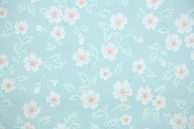 1930s Vintage Wallpaper By The Yard Floral With 1930s Vintage Wallpaper By The Yard Floral With
