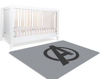 Superhero Rug, Playroom Rug, Superhero Room Decor, Kids Playroom Decor, Geek Home Decor, Teen Room Decor, Comic Book Art, Superhero Nursery