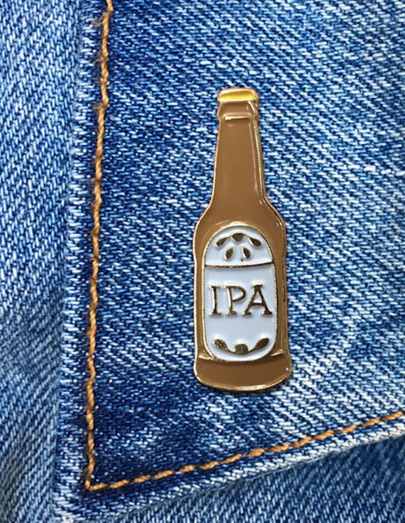 IPA Beer Pin Craft Beer Soft Enamel Pin Lapel Pin Gift