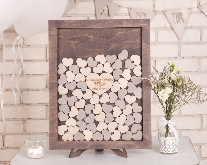Description Rustic Guestbook Heart Description Rustic Guestbook Heart