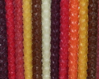 Hanukkah - Fall - Chanukah Candles - 100% Natural Beeswax