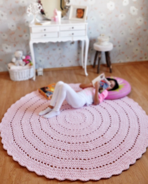 Light Pink Area Rug For Nursery Images