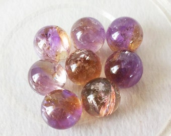 Rare Nature Ametrine Sphere/Ametrine Crystal Ball/Quartz Ball/gift for her(Size:20mm,30mm,40mm,50mm,60mm,70mm,80mm,90mm,Custom Size)