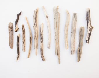 13x GNARLY DRIFTWOOD PIECES, small drift wood, knotted wooden chunks, scrap, reclaimed, salvage, natural craft supplies, raw materials, ooak