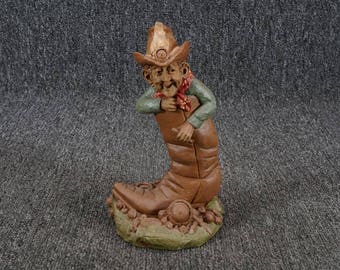 Vintage Tom Clark Boots Resin Figurine 1983