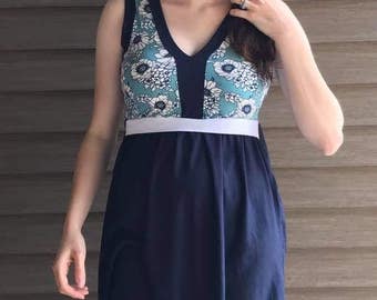 Women's Renni Dress/Tunic with 6 Sleeve Options, 8 Skirt Lengths, Two Skirt Styles, Pockets and a Bonus Nursing Mod Tutorial!