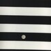 Black and White Stripes Print on 2-way Stretch ITY Polyester Lycra Spandex Knit Jersey Apparel Craft Fabric By The Yard or Roll