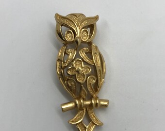 Vintage Crown Trifari Owl