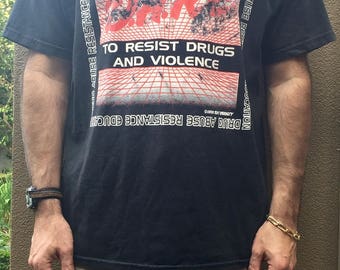 Vintage DARE 90s T-shirt / mens size XL