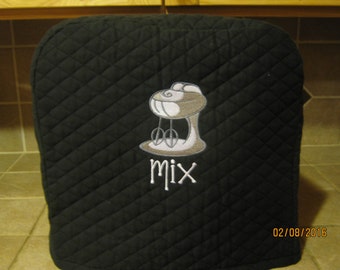 Mixer cover, 4 sizes, 4 Colors & 2 designs to choose from, Will fit most Kitchen Aid mixers, including the New MINI