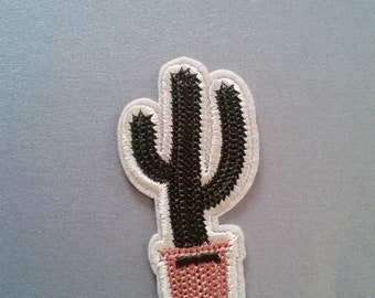 Iron On Patches, Cactus Iron on Patche, Clothes Decoration tool, Badge sticker