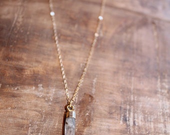 Quartz Spike Necklace