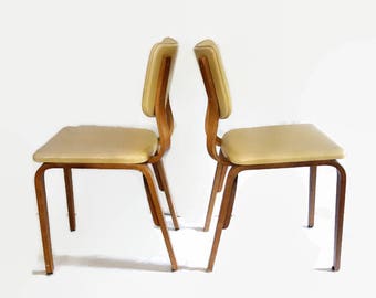 vintage thonet bentwood chairs pair new upholstery