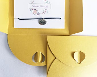 Best friend: thank you gift with love