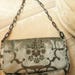 Vintage Gucci velvet chain handle bag
