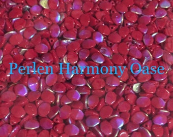 150 St. red from pinch bead 5x3mm