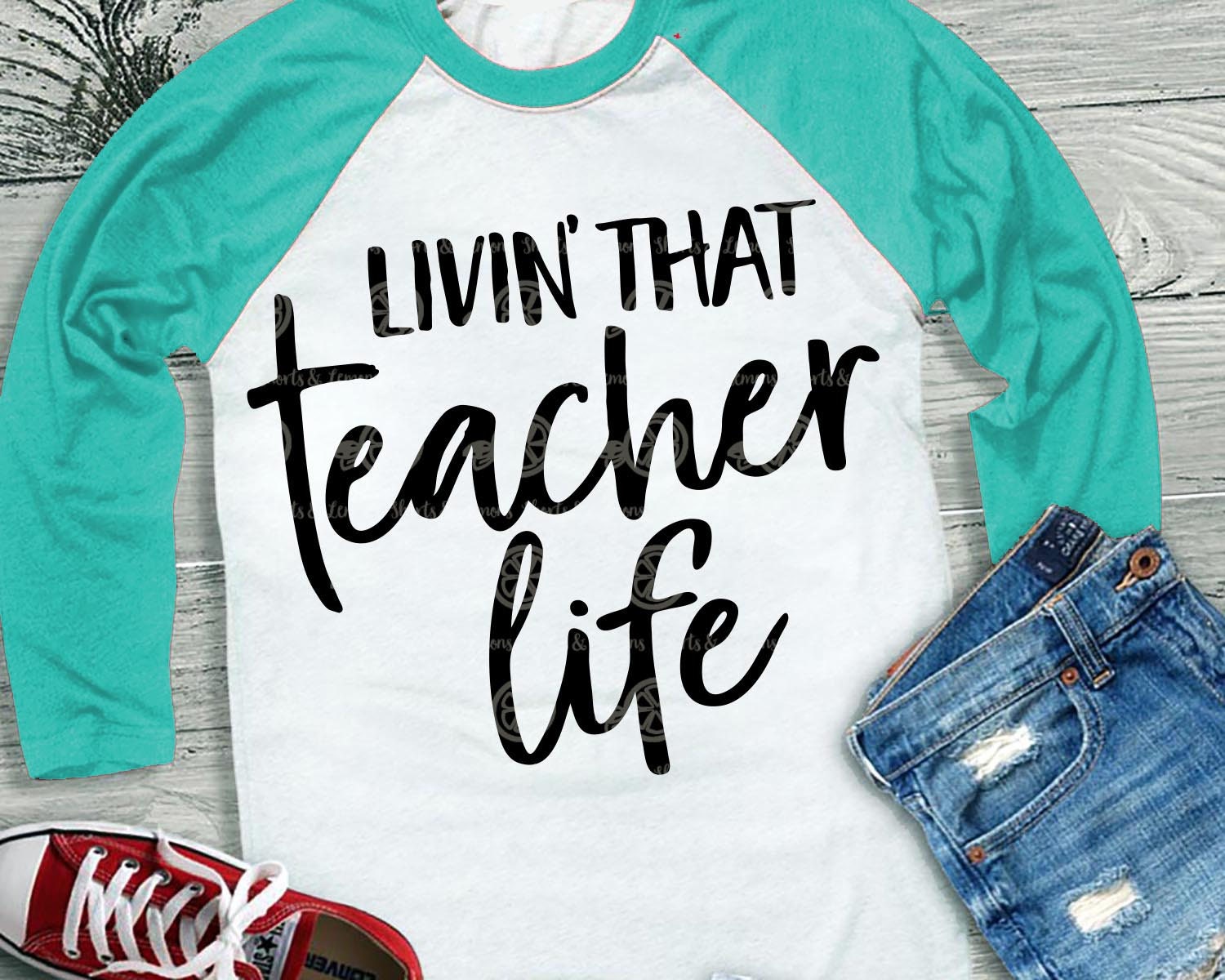 Download Livin that teacher life svg teacher svg teacher shirt dxf