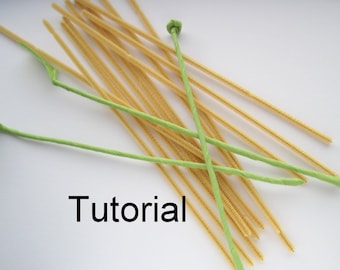 Tutorial : How to make ffflower stems