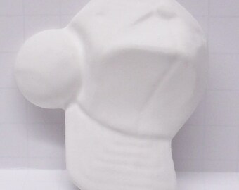Ready To Paint/DIY/Plaster/ChalkWare/PlasterCraft Flat Back Magnet Baseball N Hat #390