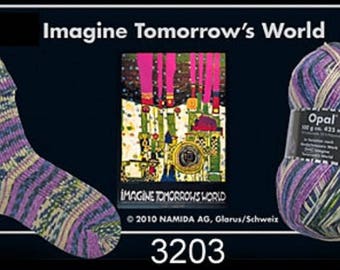 Opal Sock Yarn Hundertwasser, 100g/465yds, #3203