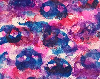 Art created by a pig! ~HandsomePiggyGus~ Valentine's Day Gift~ FREE SHIPPING in the US!
