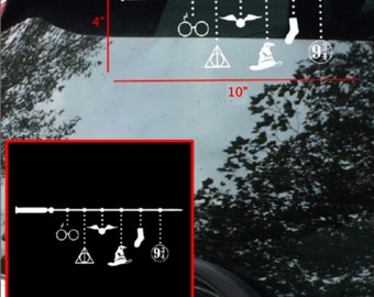 Harry Potter inspired decal