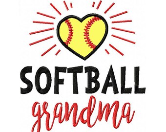 Download Softball grandma | Etsy