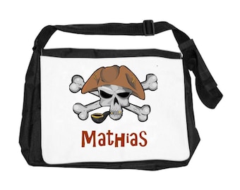 Personalized with name Pirate shoulder bag