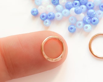SALE - Rose Gold Septum Ring, Rose Gold Septum, Rose Gold Septum Jewelry, Nose Ring, Septum Ring, Septum