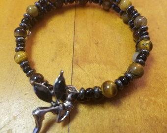Handmade wrap bracelet