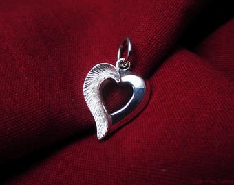 Heart Pendant - Sterling Silver Heart