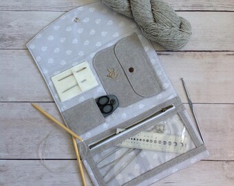 Knitting and Crochet Organizer Pouch | accessory | Mother's Day | gift for her |