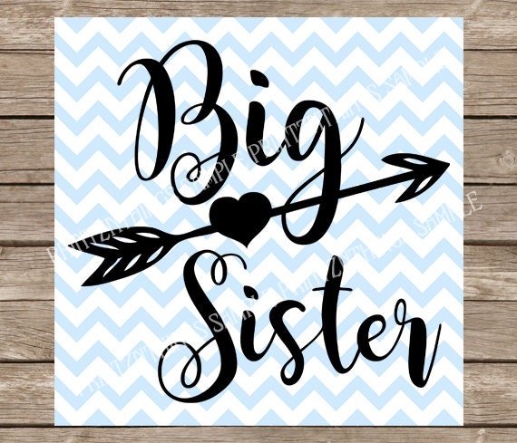 Download Big Sister svg Big sister Big sister svg arrow Sister