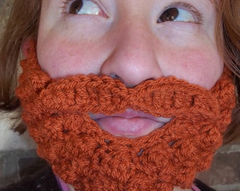 Fake Beard, Costume Beard, Baby Beard, Cosplay Beard, Child Kid Beard, Adult Beard, Halloween Beard, Lumberjack Costume, Crochet, Knit Beard
