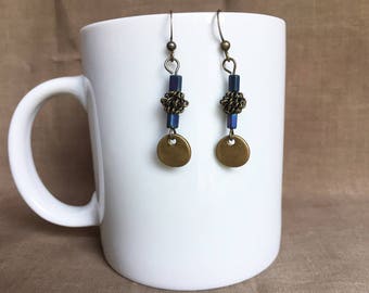 Rain ... Extreme Decaf Earrings .. FREE U.S. SHIPPING