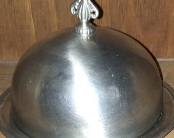 Preisner Pewter Domed Butter Dish