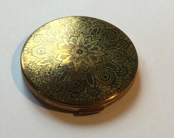 Le Rage Powder Compact Vintage from 1950s made in England