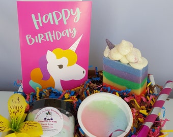 UNICORN birthday gift, Unicorn Gifts for Girls, Unicorn Gift Box, Birthday Box, Birthday Unicorn Box, Birthday gift for friend, Unicorn Gift