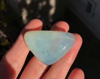 Peruvian Blue Opal Cabochon Blue Green