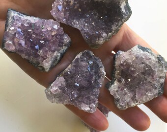 Amethyst Crystal Cluster/ Raw Amethyst Cluster/ Crystal Cluster/ Healing Amethyst/ Amethyst Geode/ Quartz Druzy/ Purple Crystal CY139