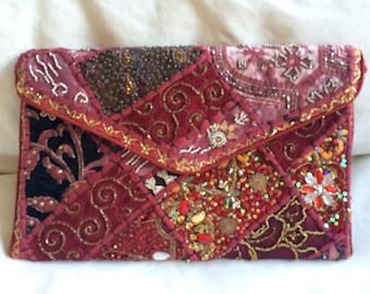Stunning jewelled evening bag from Rajasthan