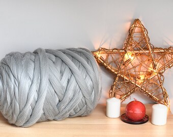4.4lbs 2kg Merino Wool 21 Micron Giant Bulky Yarn In Pearl Color Nuno Needle Felting 100% Natural Eco-Friendly Roving Spinning Fiber