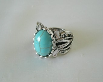 Turquoise Ring, southwestern jewelry southwest jewelry turquoise jewelry native american jewelry theme country western boho bohemian ring