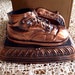 Vintage Bronze Baby Shoe Bookends