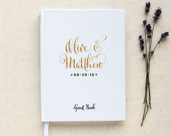 wedding guests book